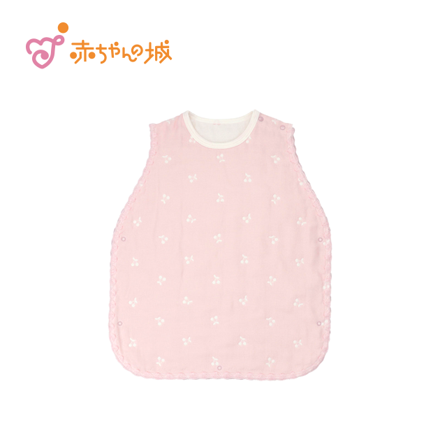赤ちゃんの城のスリーパー さくらんぼガーゼ