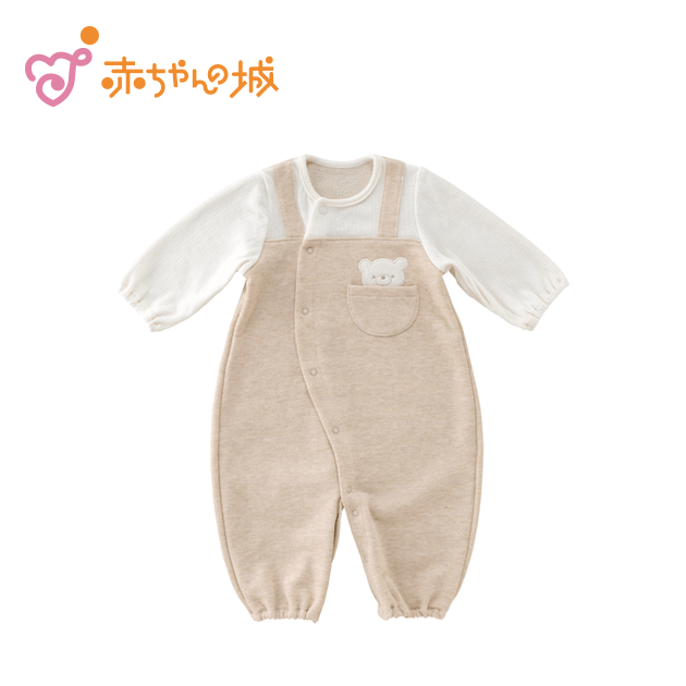 赤ちゃんの城のツーウェイドレス くまポケット
